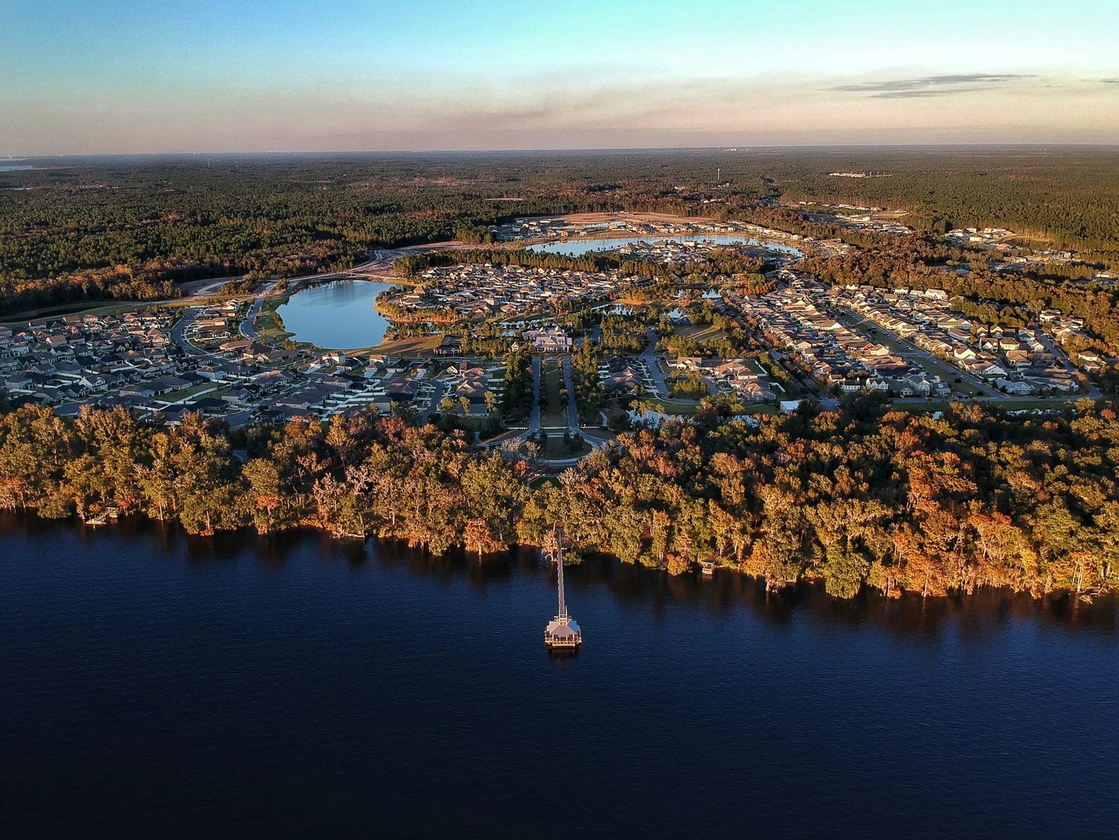 Aerial photo: Waterfront