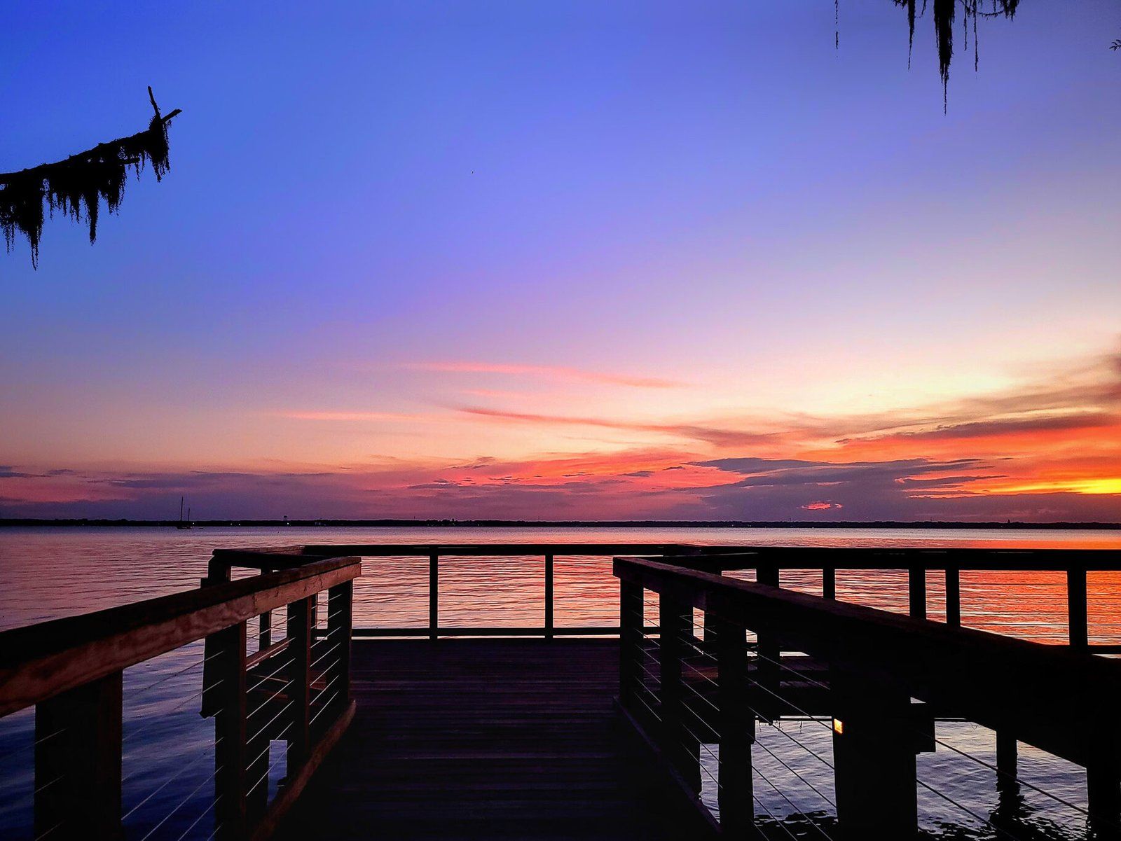 Exterior photo: Dock at Dusk