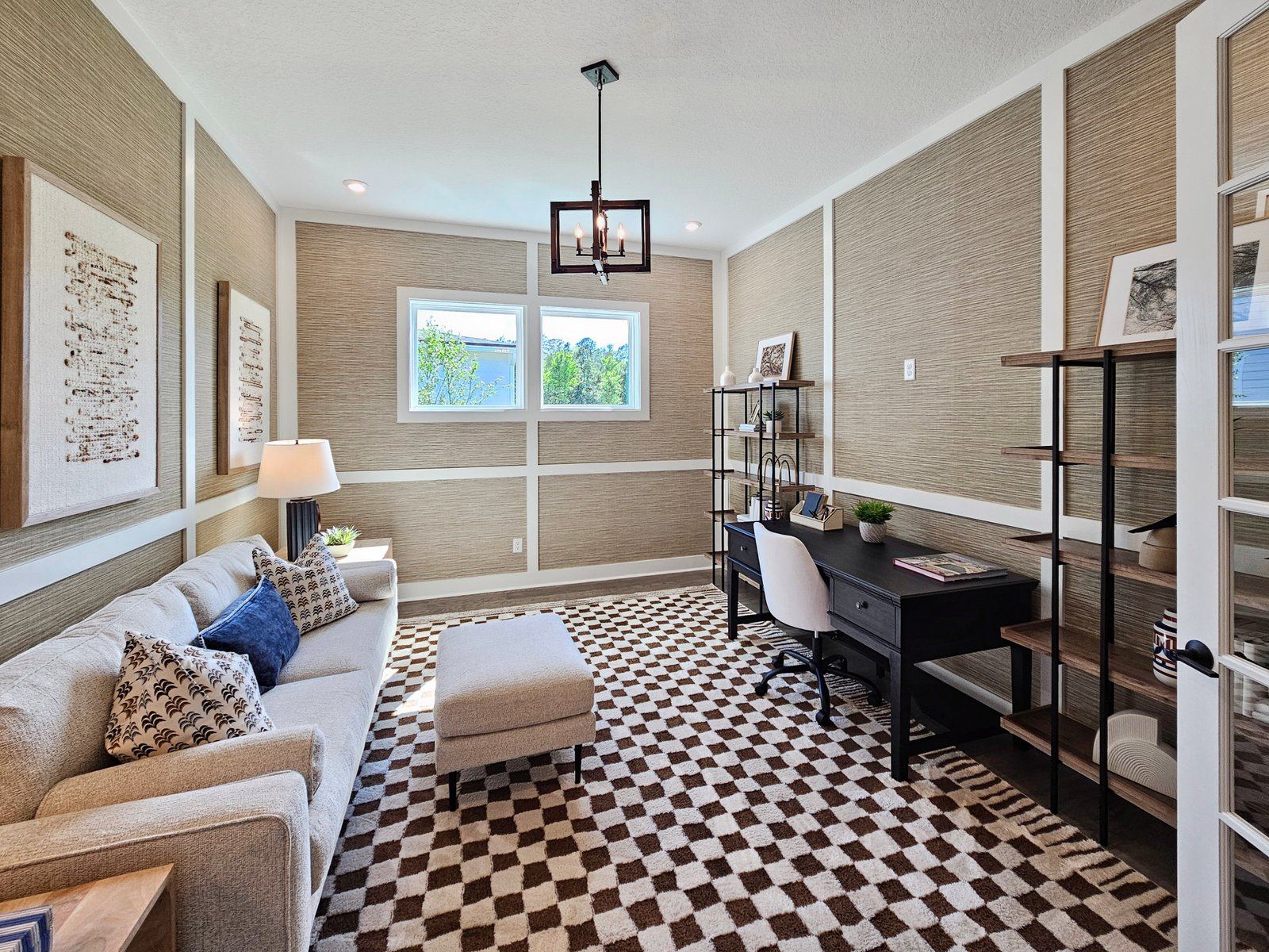 Styled home office